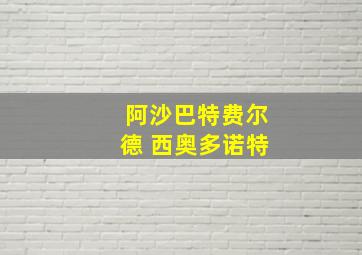 阿沙巴特费尔德 西奥多诺特